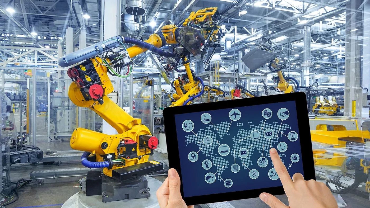 Industrial AI monitoring system for predictive maintenance and manufacturing automation