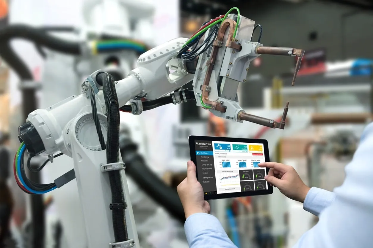 Industrial AI automation, intelligent process automation and smart manufacturing solutions